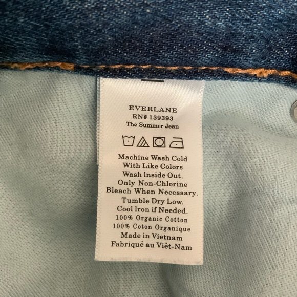 Everlane Distressed The Summer Jean 25 - Picture 7 of 9
